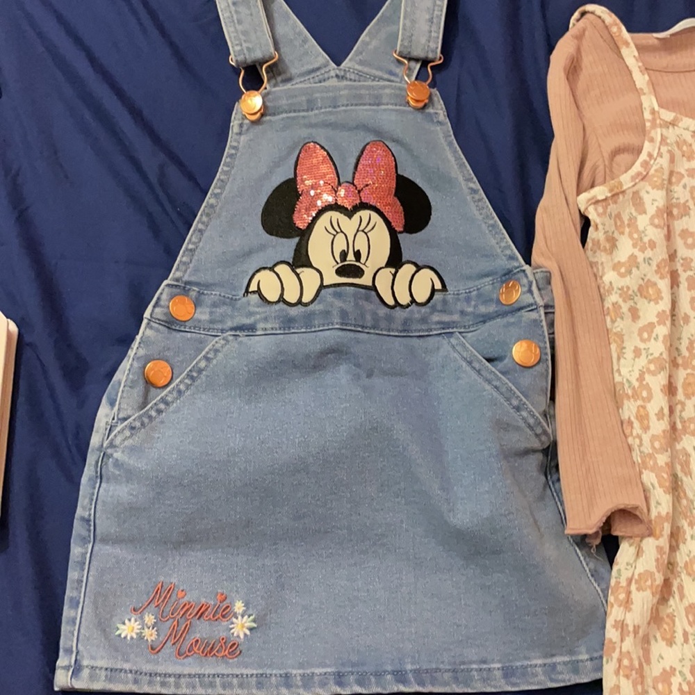 3-4 year overall dress